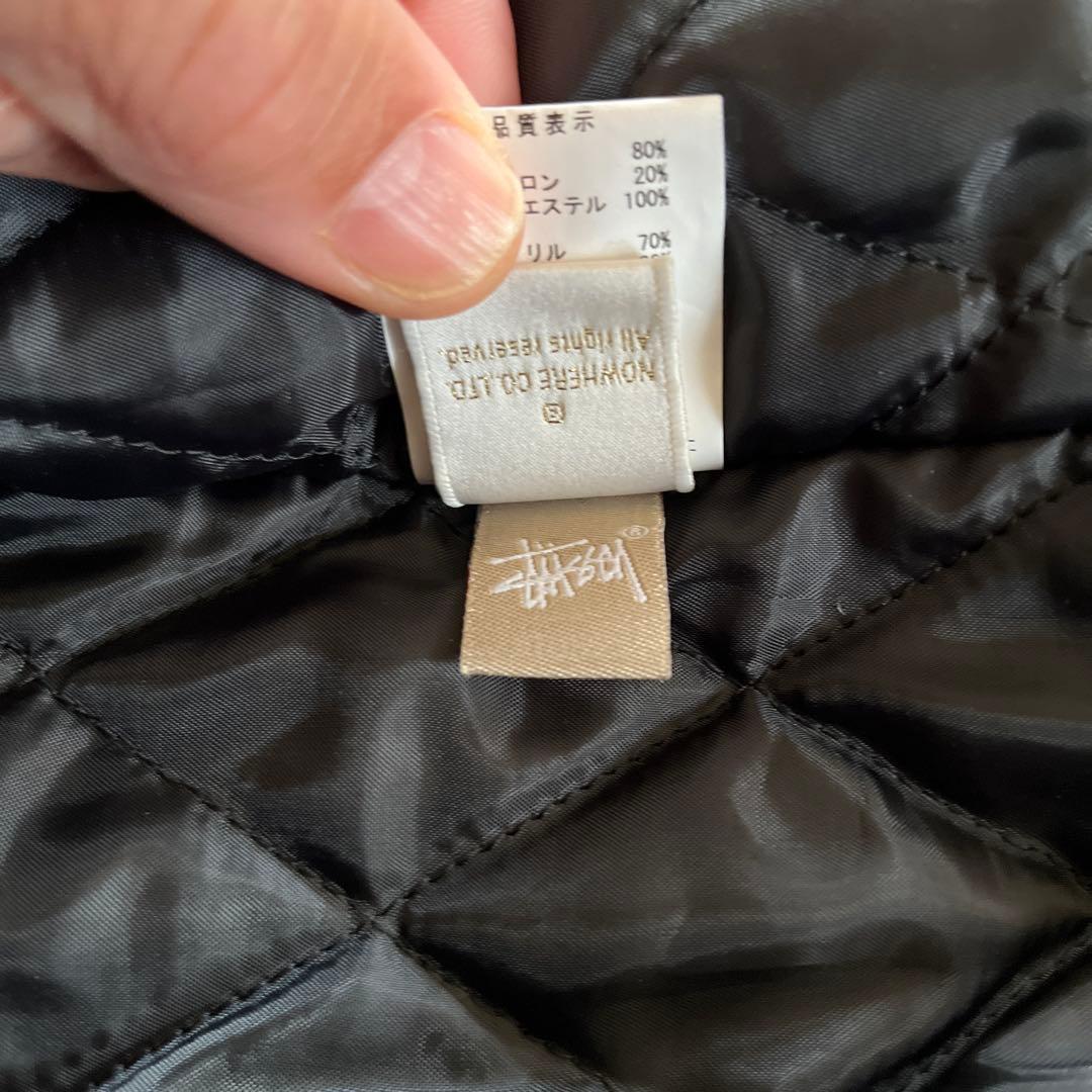 【希少限定コラボ】APE×STUSSY 2011SSコラボスタジャン M