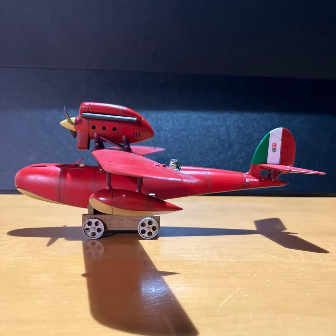 紅の豚　プラモデル　完成品