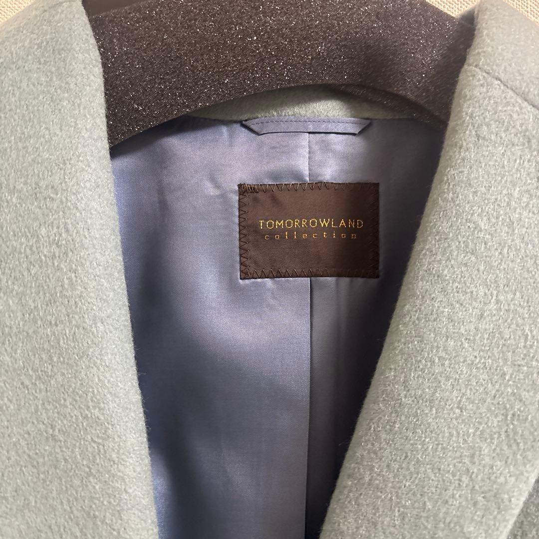 新品、タグ付き　TOMORROWLAND ウール混合 チェスターコート