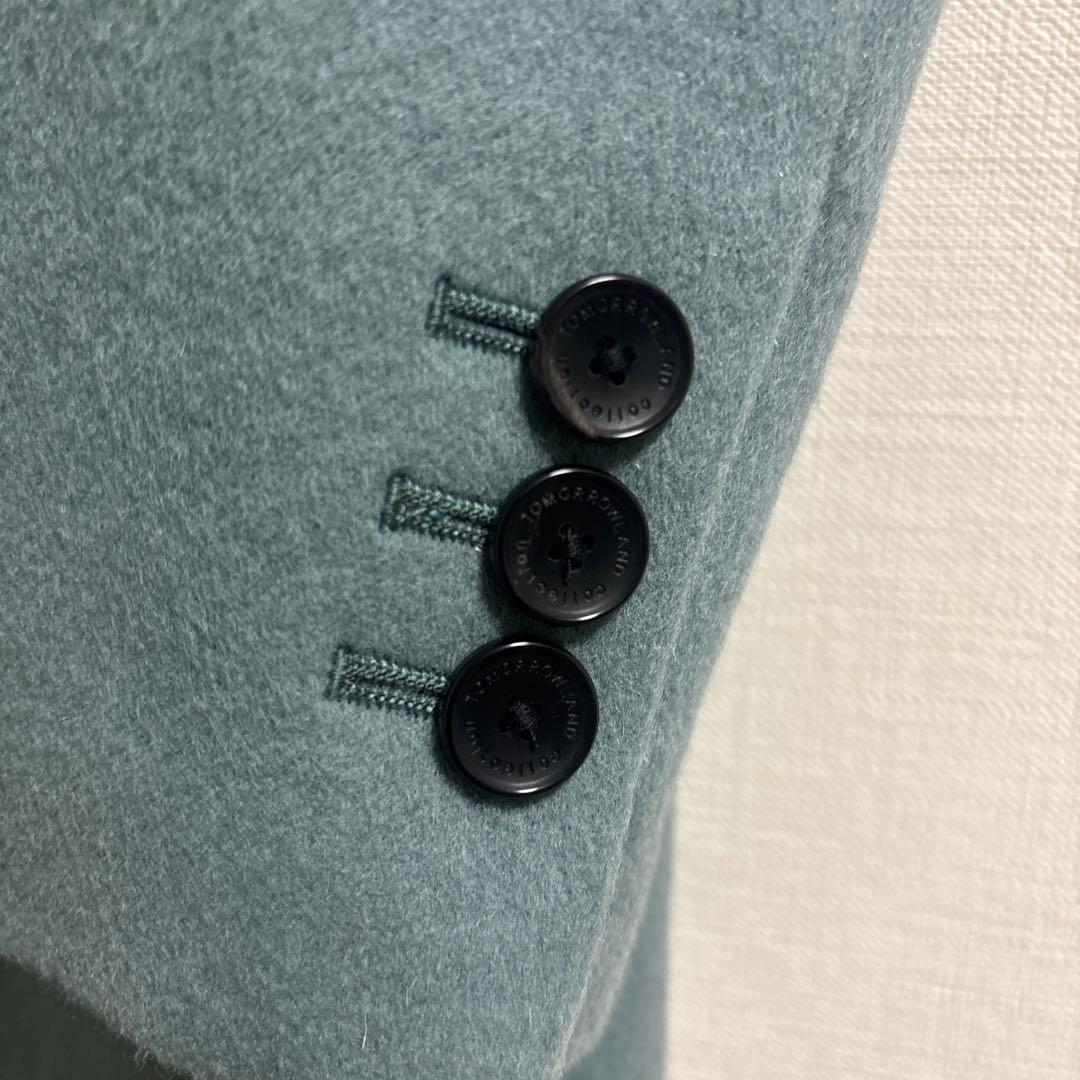 新品、タグ付き　TOMORROWLAND ウール混合 チェスターコート