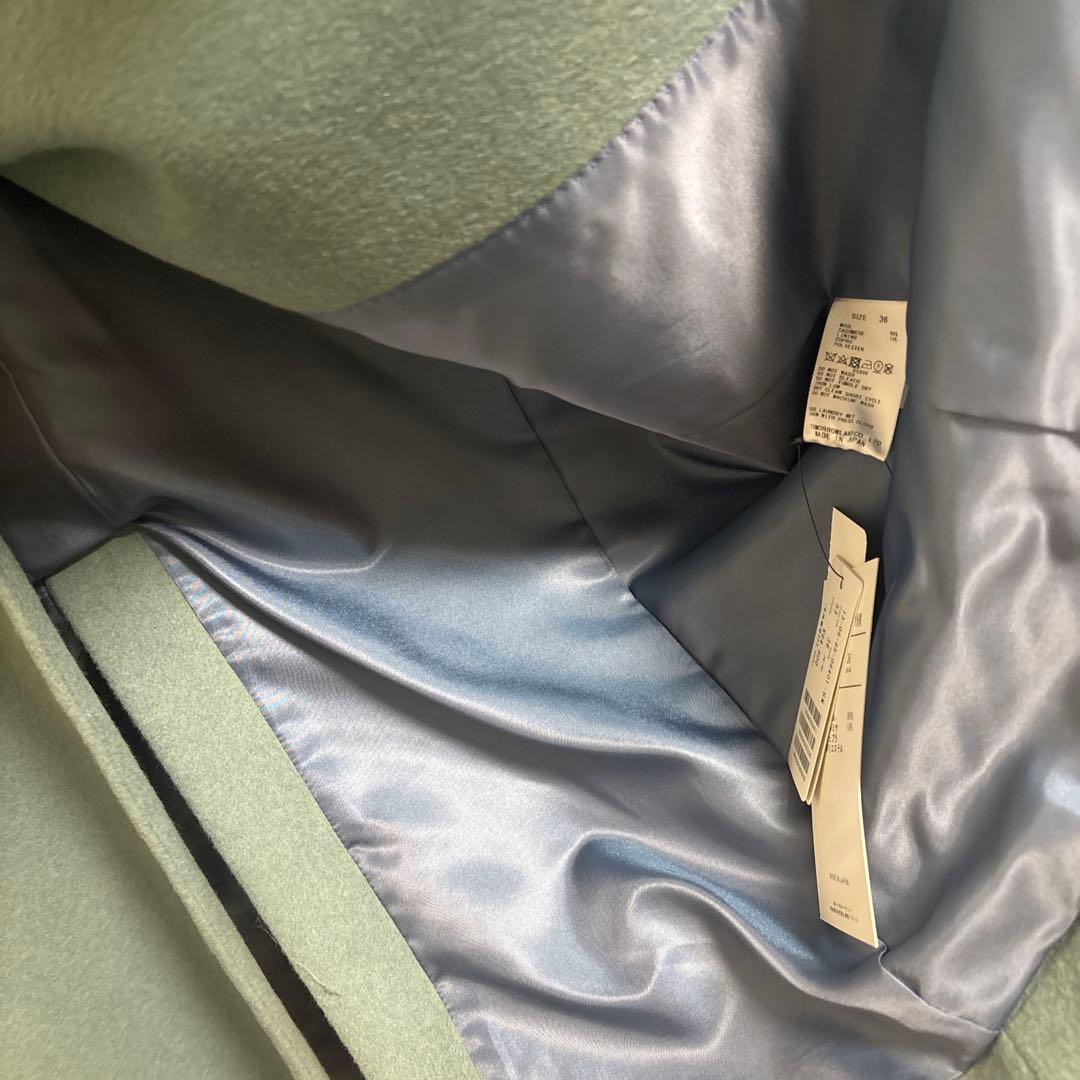 新品、タグ付き　TOMORROWLAND ウール混合 チェスターコート