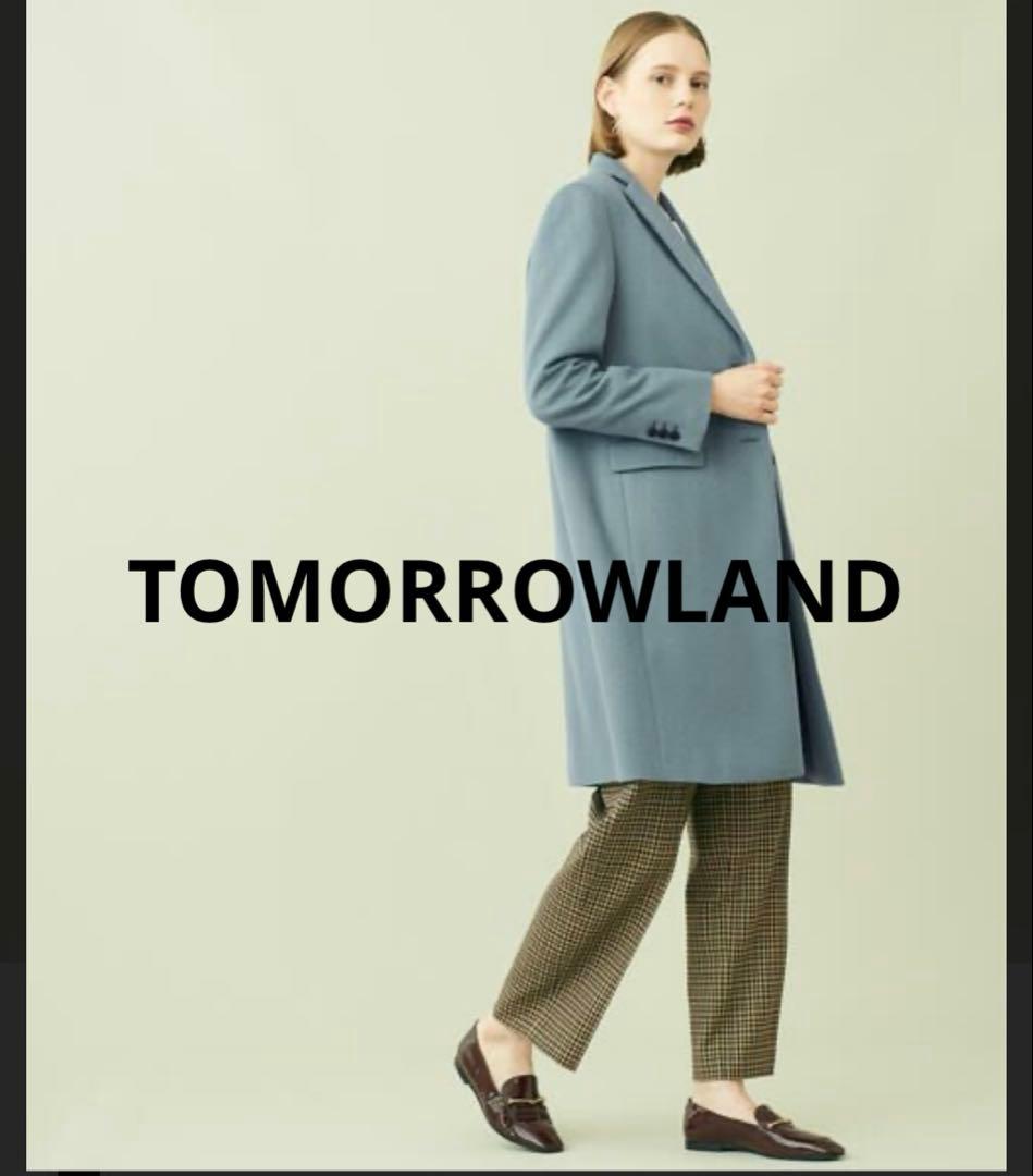 新品、タグ付き　TOMORROWLAND ウール混合 チェスターコート