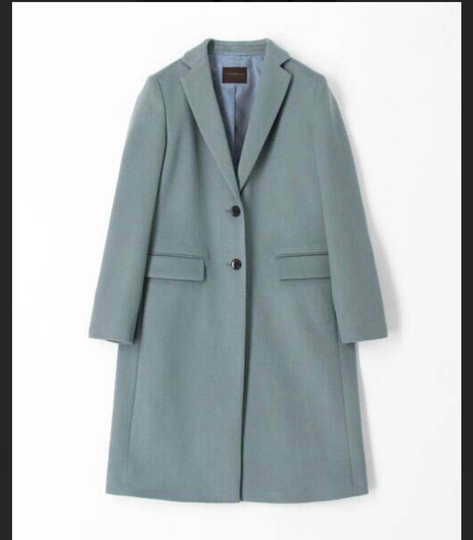 新品、タグ付き　TOMORROWLAND ウール混合 チェスターコート