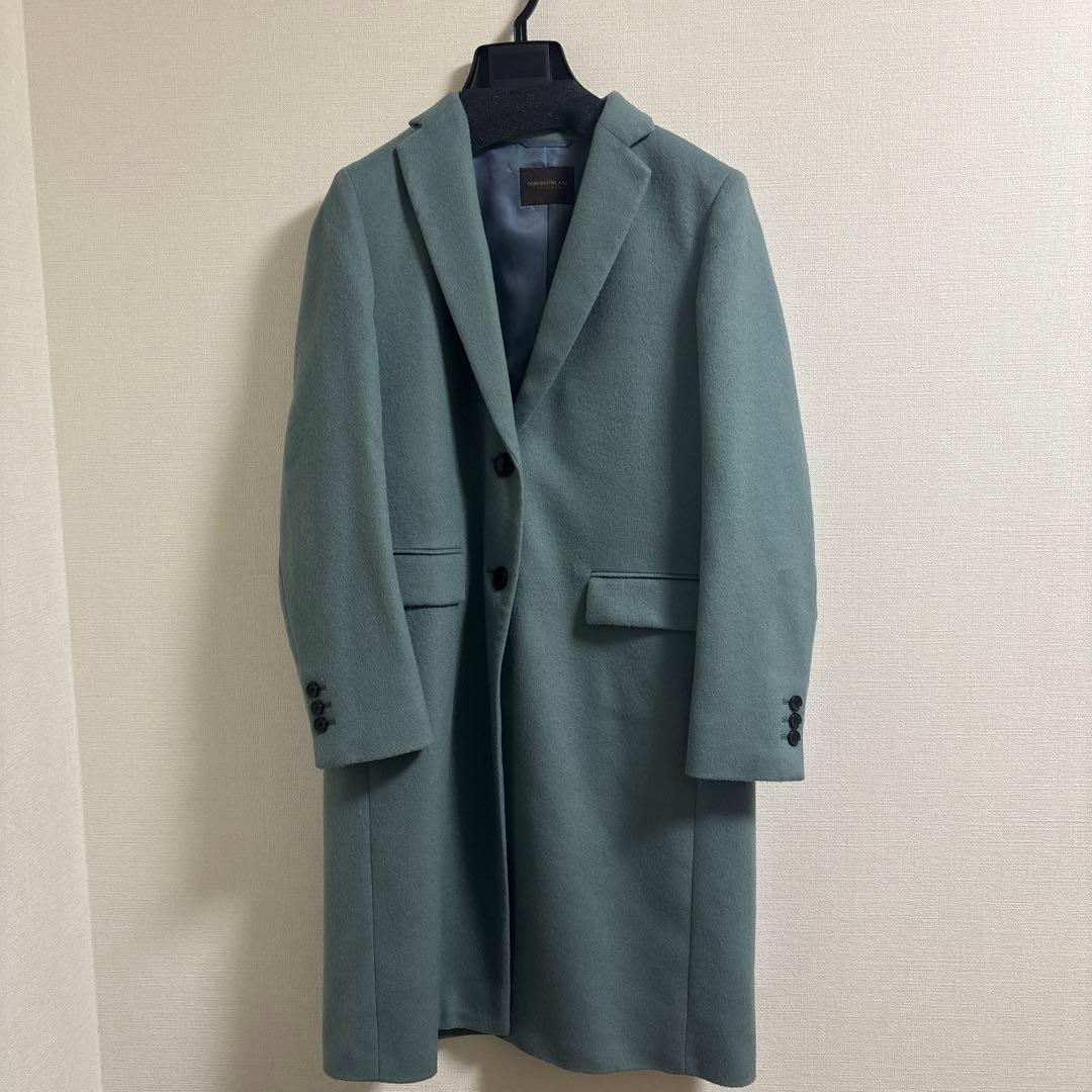 新品、タグ付き　TOMORROWLAND ウール混合 チェスターコート