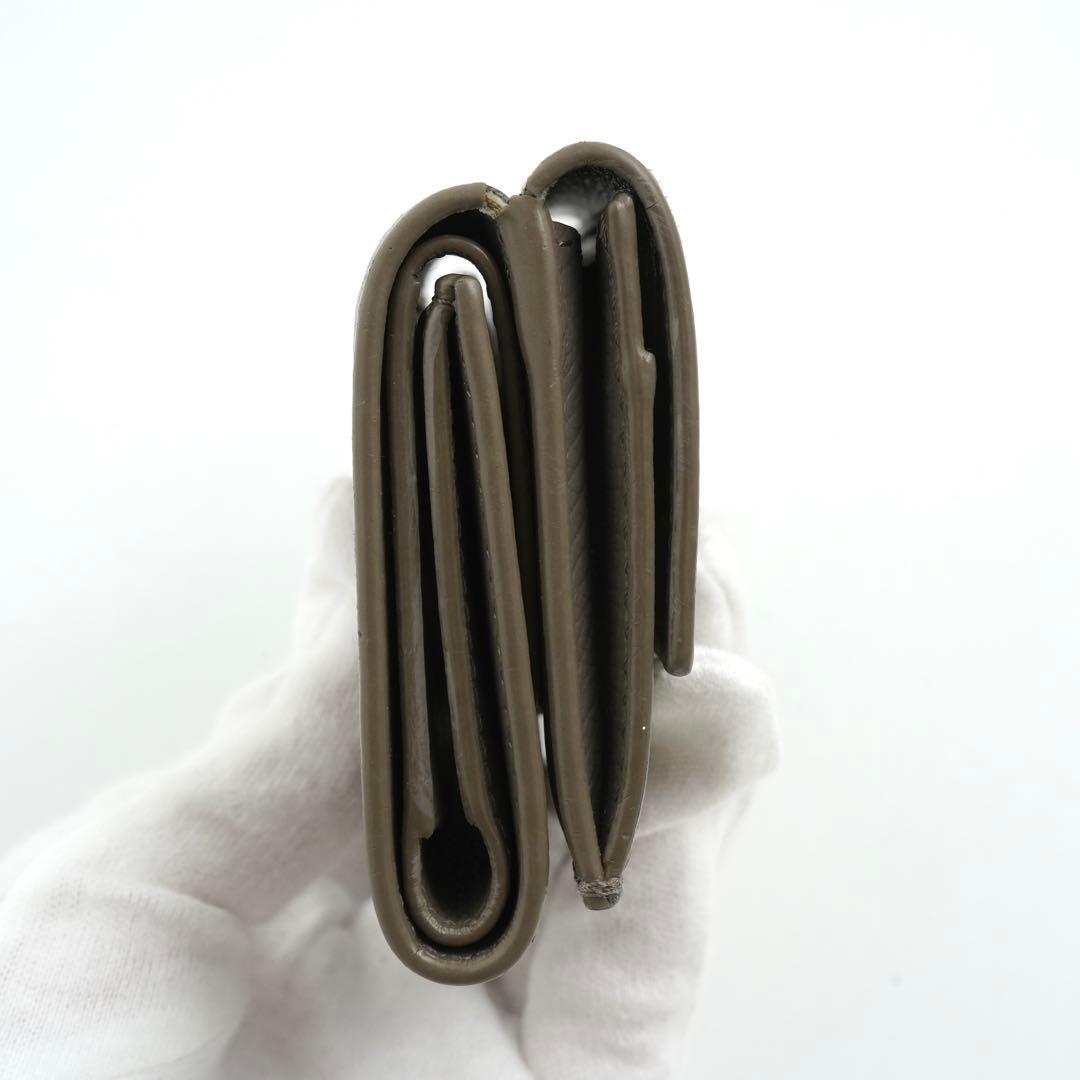 ✨極上美品✨　セリーヌ　ミニ財布　スモールトリフォールド　三つ折り　ロゴ刻印