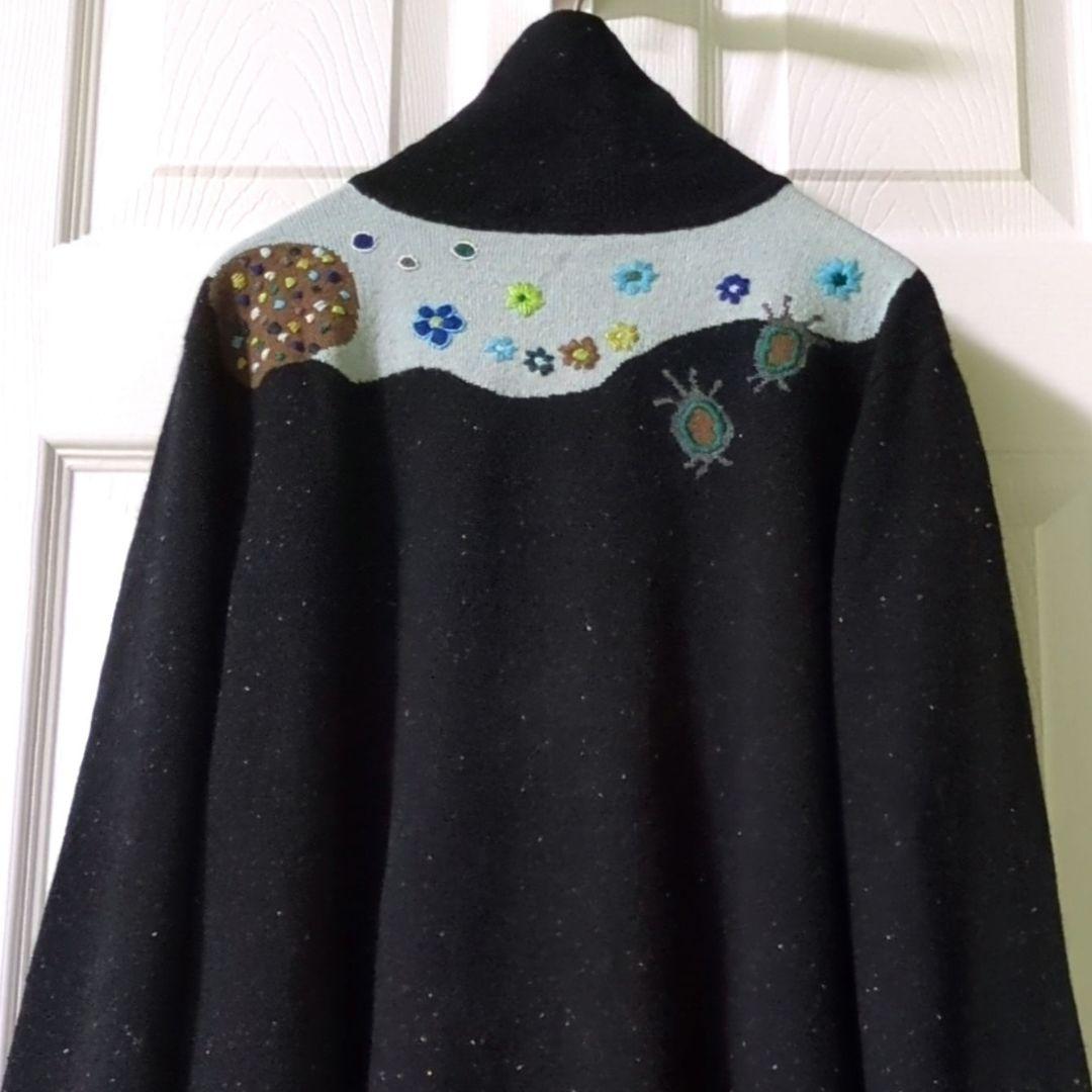 TOKUKO 1er VOL　トクコ　ニット チュニック　動物　お花　刺繍