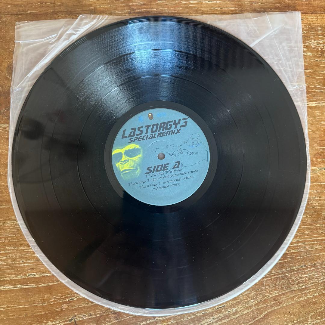 UNKLE レコード3枚セット APE NIGO LAST ORGY