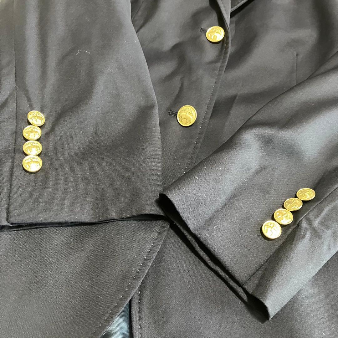 高級 ブルックスブラザーズ テーラードジャケット 紺ブレ 金ボタン ロロピアーナ