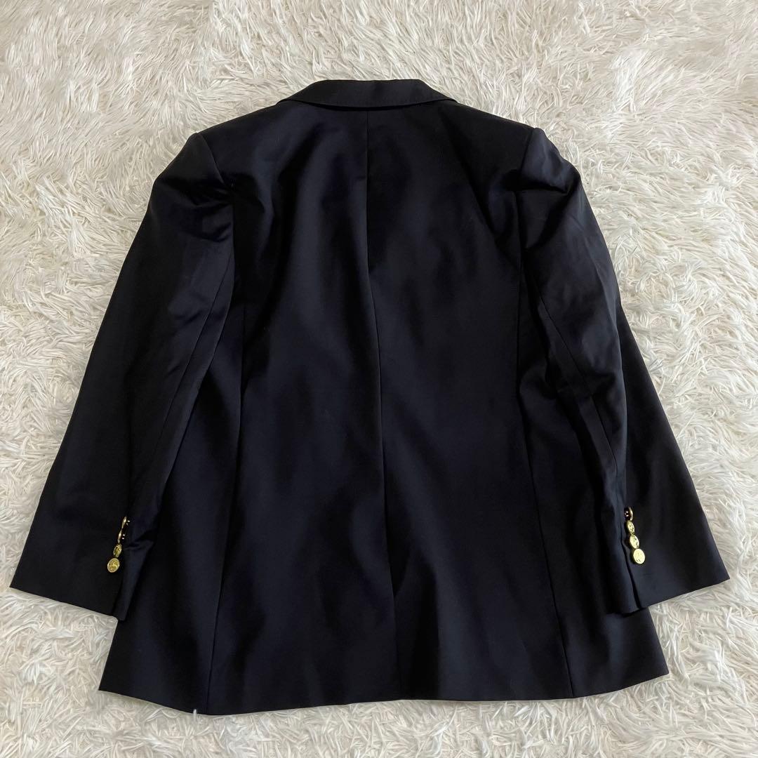 高級 ブルックスブラザーズ テーラードジャケット 紺ブレ 金ボタン ロロピアーナ