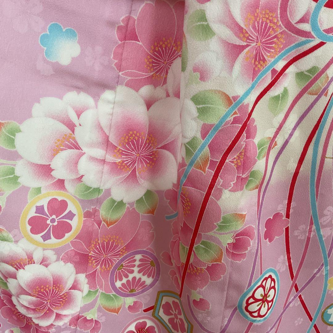 No.45 女の子　産着長襦袢付き　お宮参り　祝い着　ポンポネット