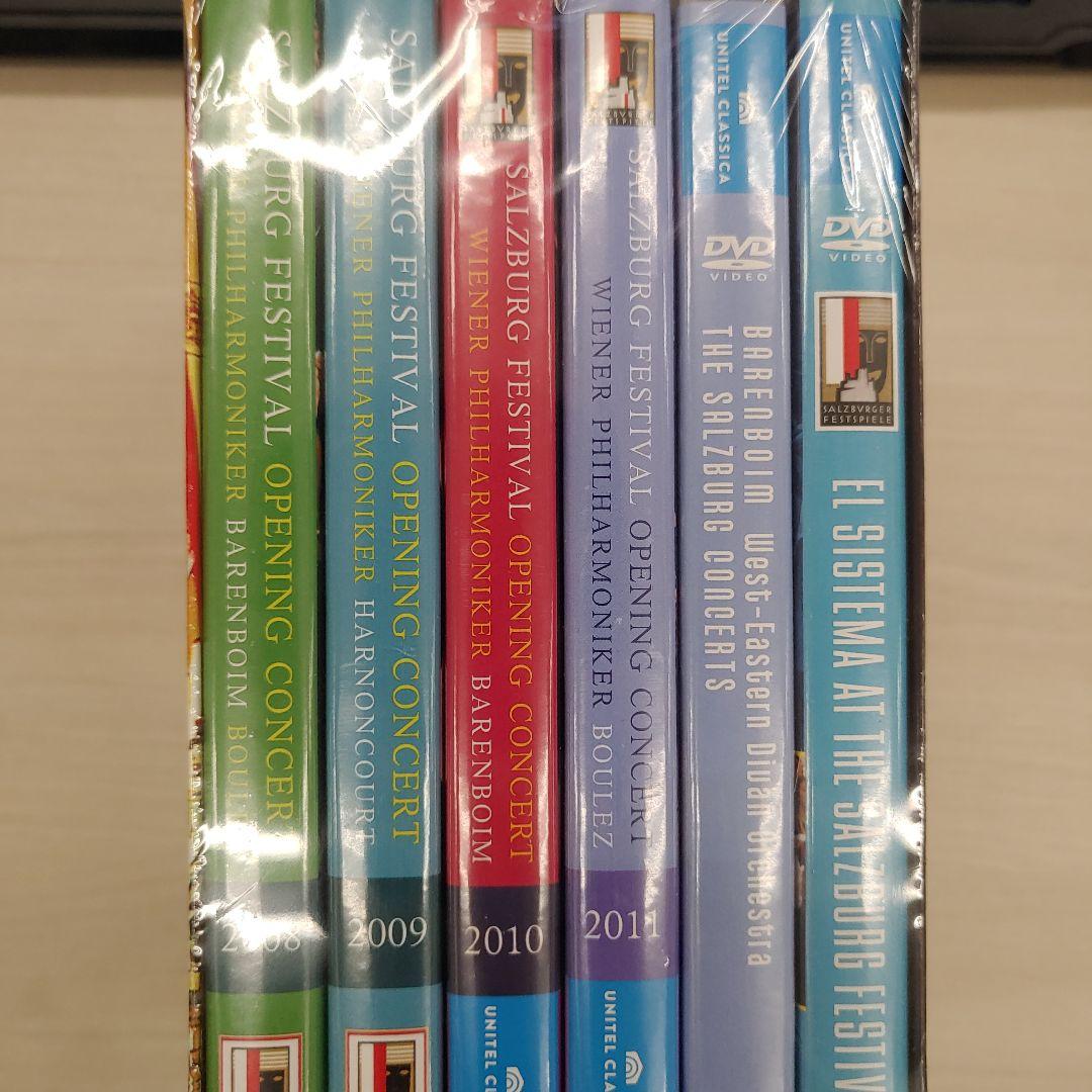 新品未開封ザルツブルク音楽祭dvd ６枚組　ウィーンフィルdvd