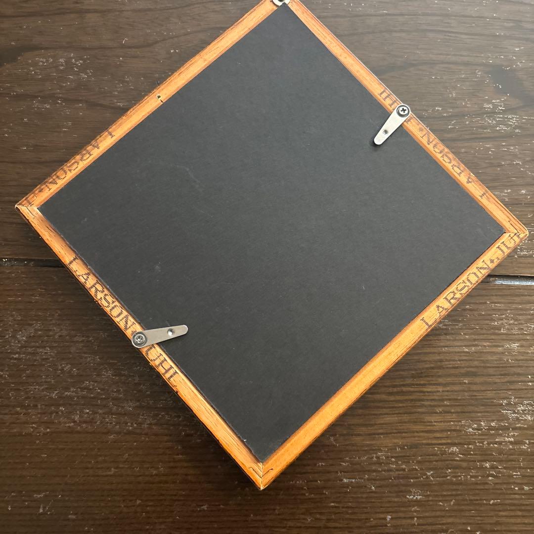 ノースノーネームパッチ額装