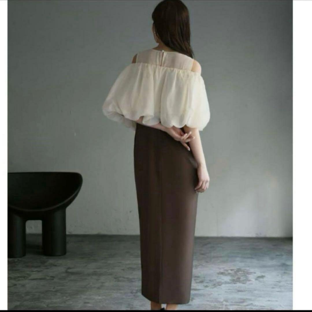 新品　ANDRESD 4WAYバルーンヘムラインドレス　結婚式　オケージョン