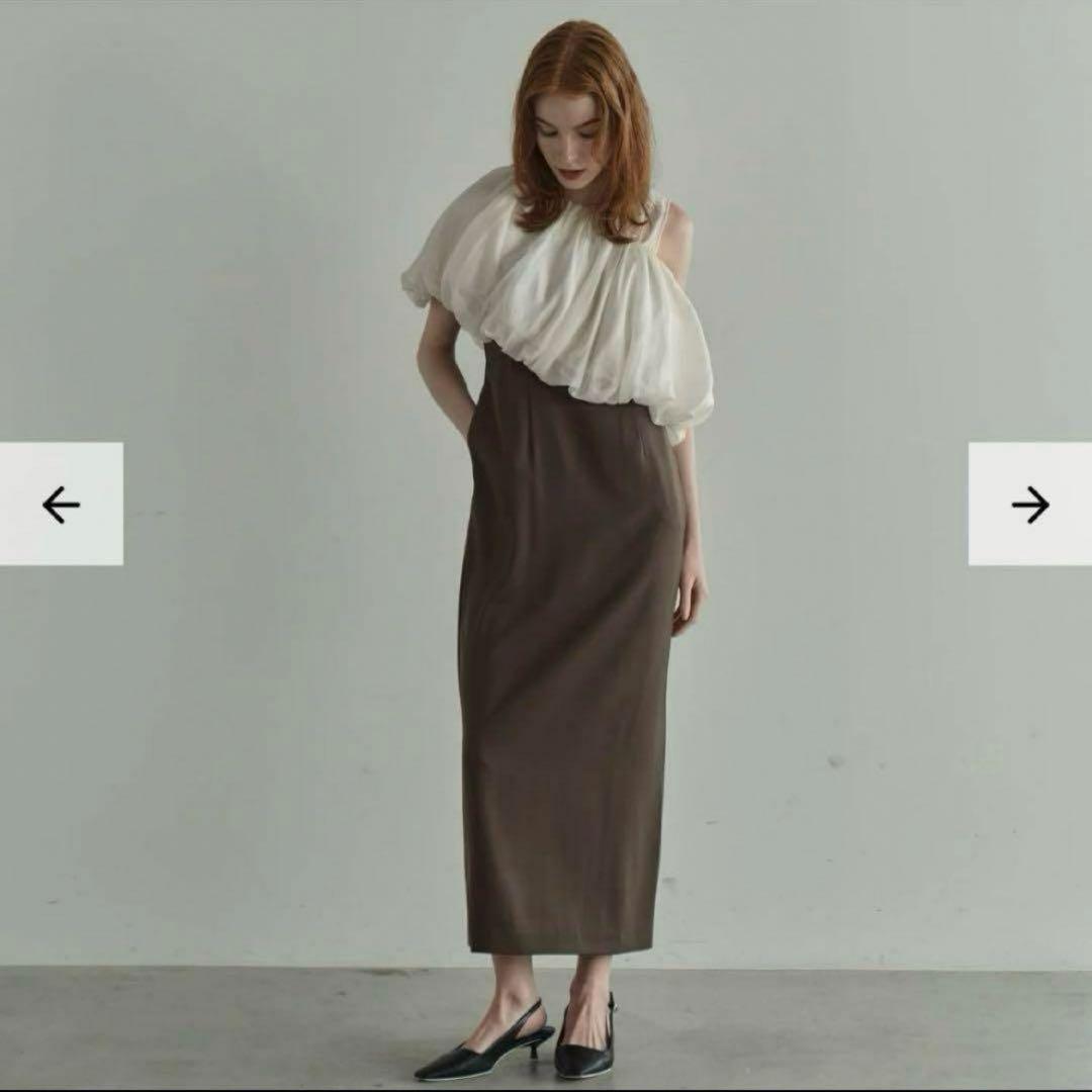 新品　ANDRESD 4WAYバルーンヘムラインドレス　結婚式　オケージョン