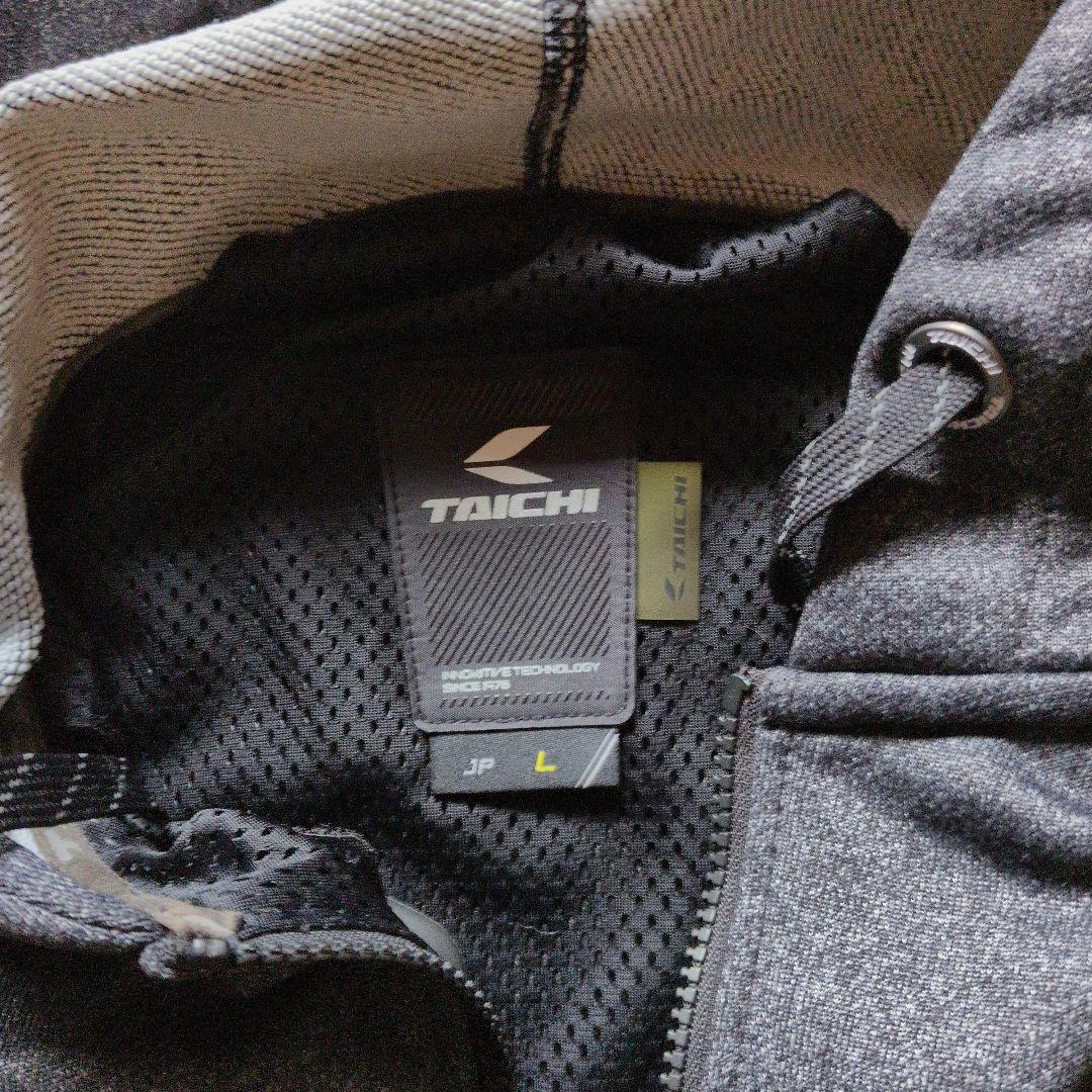 2024年　タイチ　コーデュラ　パーカー　ライディングジャケット　Lサイズ