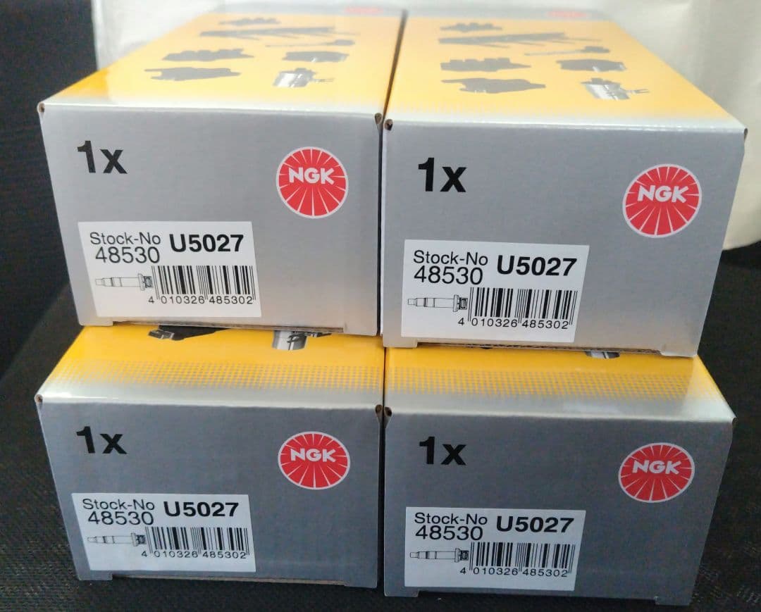 【未使用品】NGK イグニッションコイル U5027 4個セット