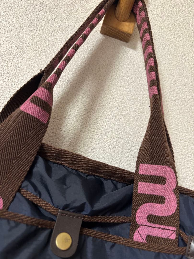 【完売品】ドリカムwmmw soft bag トート バッグ★チャーム付き