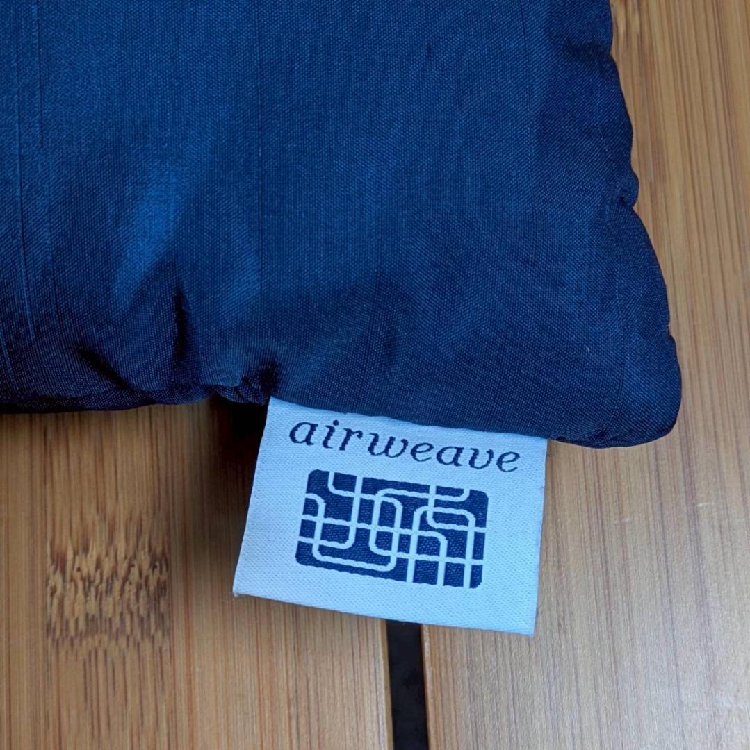 エアウィーヴ airweave 座布団 ネイビー 幅46cm×長さ約46cm