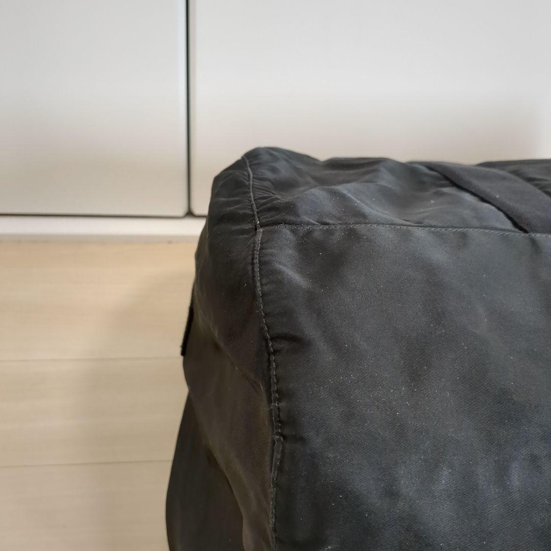 PRADA ボストンバッグ ブラック 三角ロゴ テスートナイロン 大容量