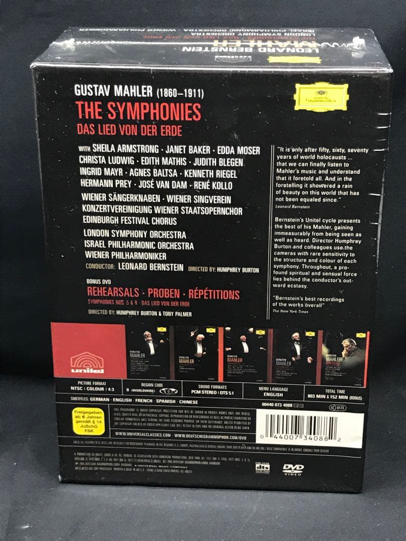 Leonard　Bernstein　Mahler