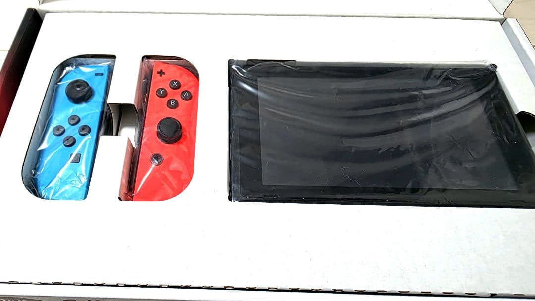 【Nintendo Switch】 ネオンブルー/ネオンレッド 本体 ジャンク品