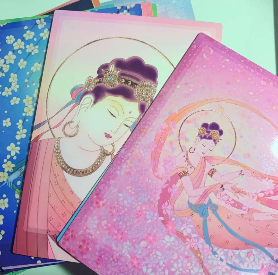 【超レア】陶彩画家 草場一壽氏の観音力カード