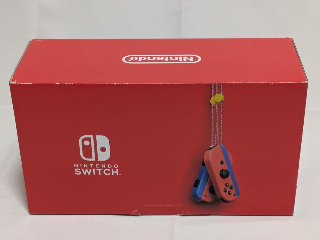 【美品】Nintendo Switch マリオカラーセット（バッテリー強化版）