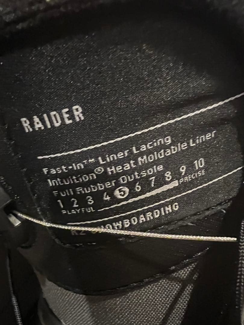 【美品・使用回数少・ともひろさん専用】K2 RAIDER スノーボードブーツ