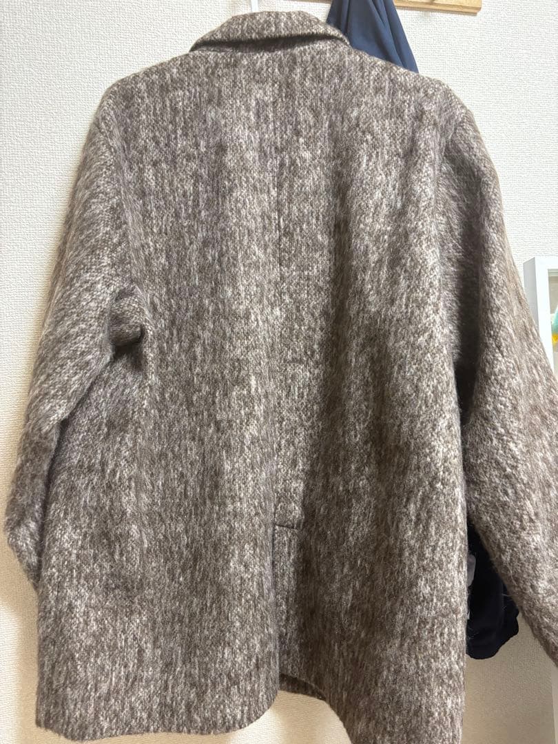 loin nuit shaggy coat / シャギーコート　ブラウン