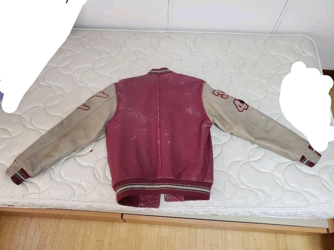 EYELASH AVIREX（アヴィレックス）オールレザー　スタジャン