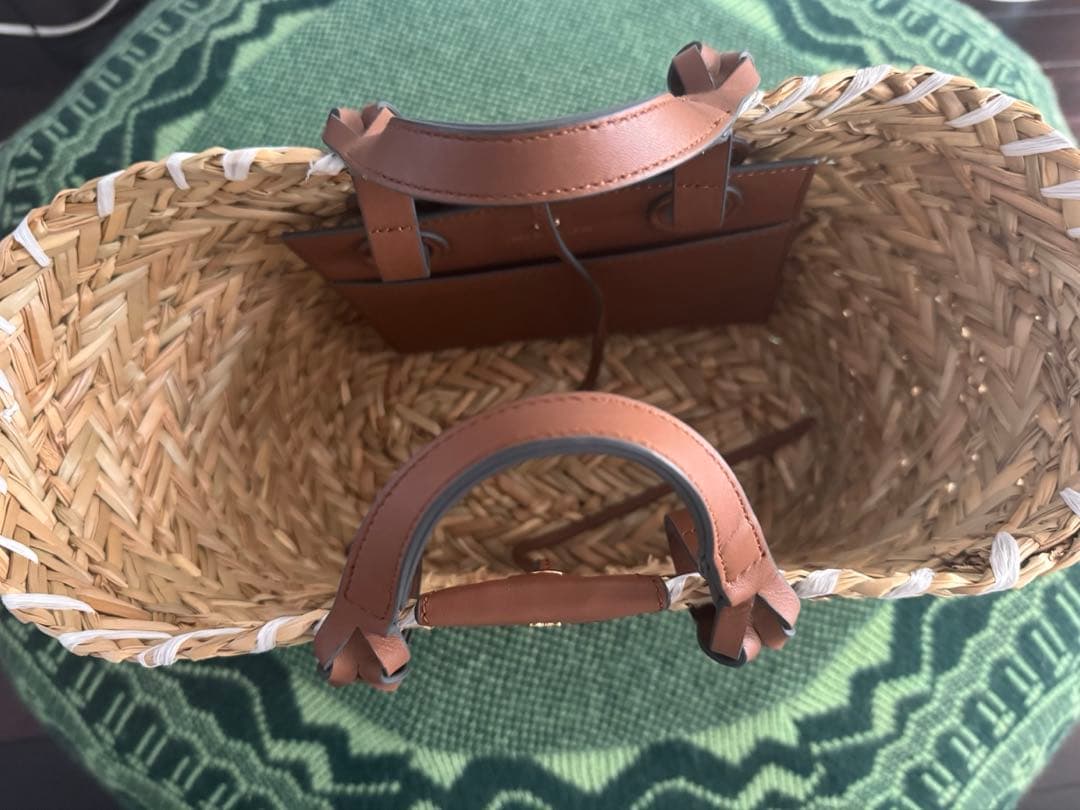 アニヤハインドマーチ かごバッグ