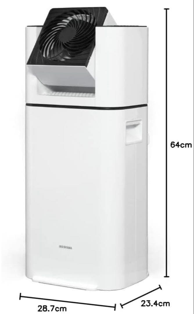 IJD-150-W アイリスオーヤマ デシカント式 サーキュレーター　衣類除湿機