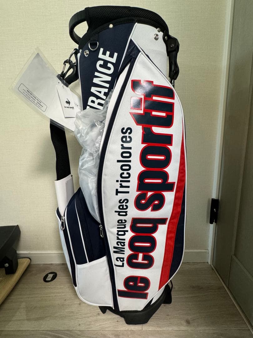 【新品未使用品】　販売店舗限定品　le coq sportif キャディバッグ