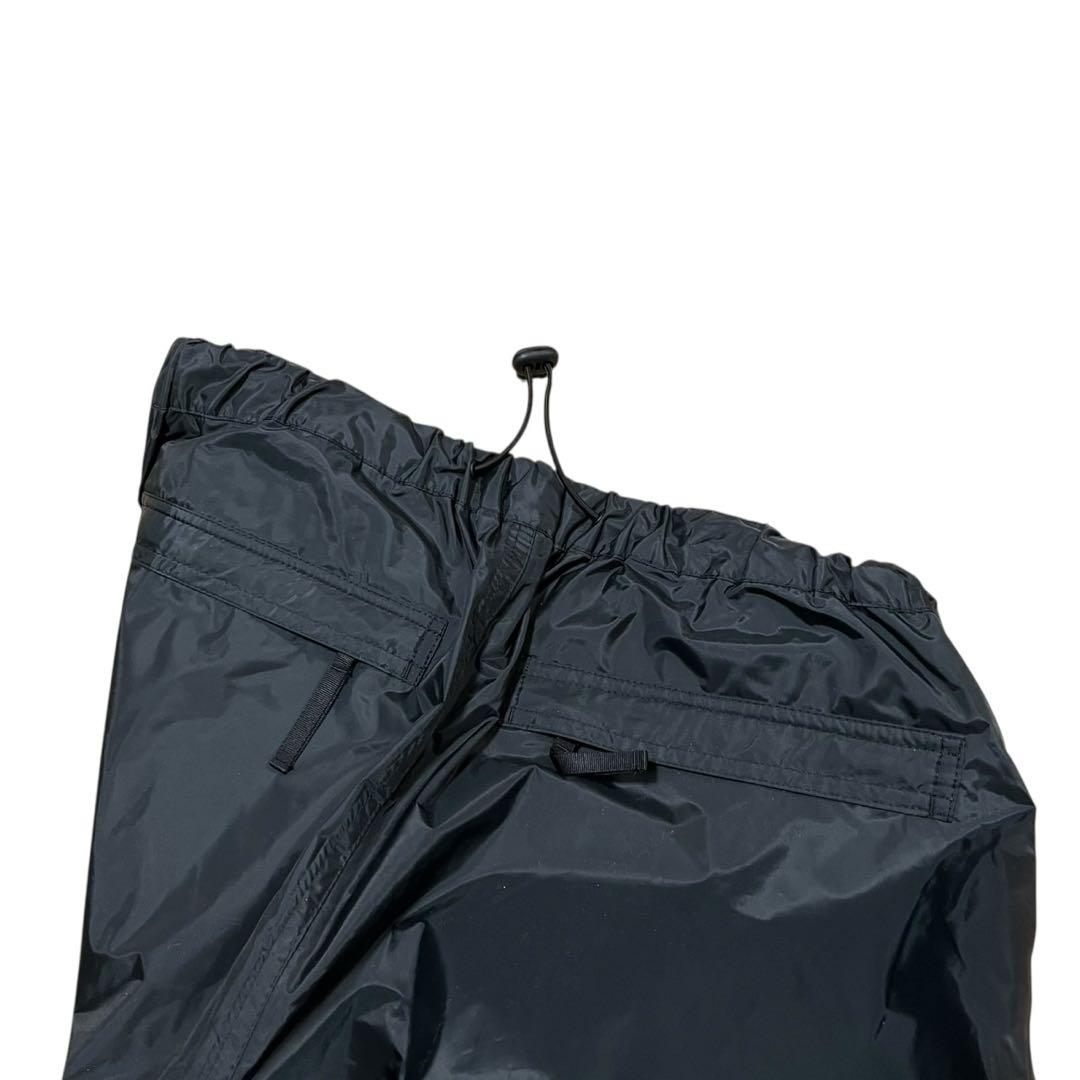 ISSEY MIYAKE ダブルジップ 変形 ドローコード ナイロンパンツ