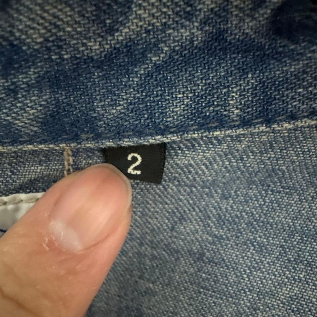 orSlow デニムカバーオール　ビームス別注　ペインター加工