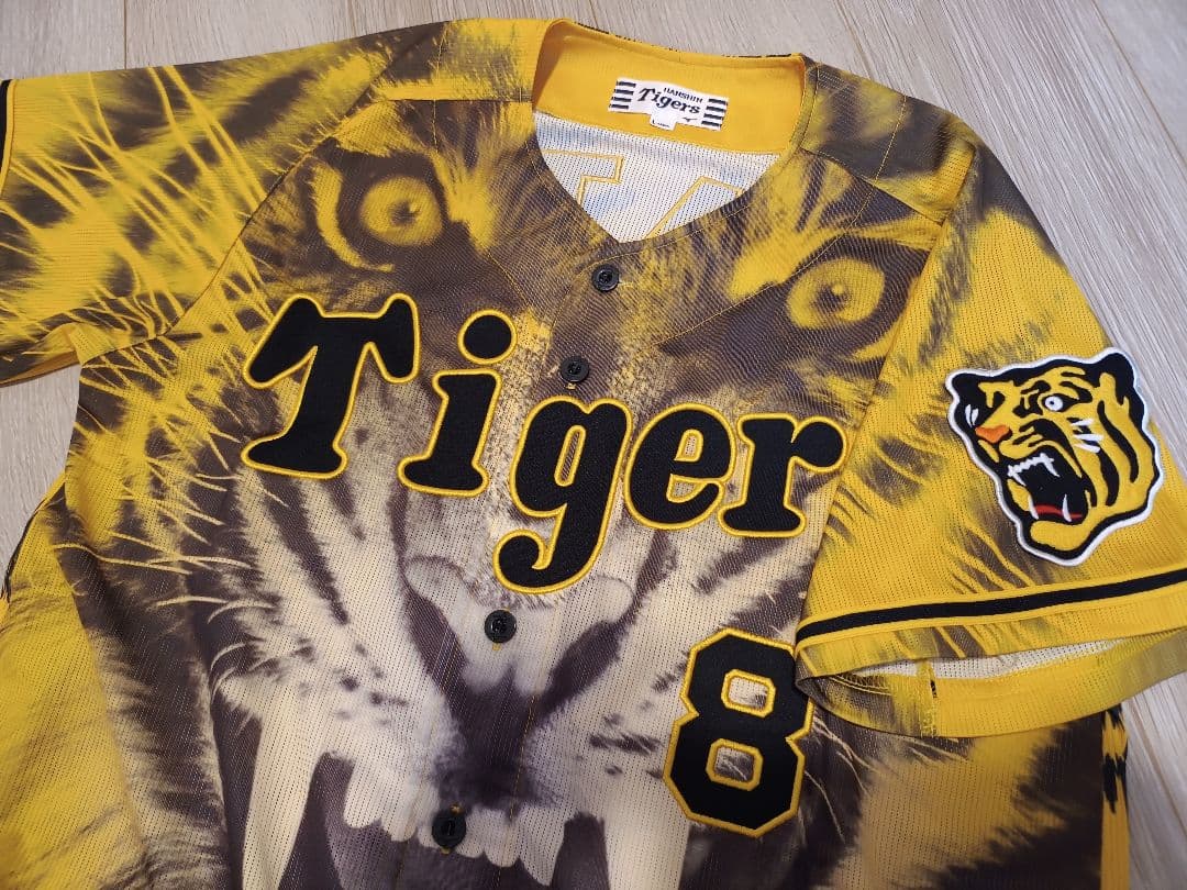 阪神タイガース ウル虎の夏2021レプリカユニフォーム 佐藤輝明 L