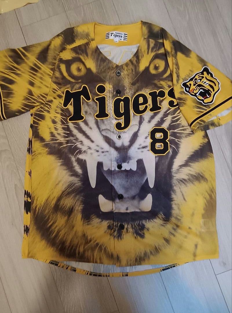阪神タイガース ウル虎の夏2021レプリカユニフォーム 佐藤輝明 L