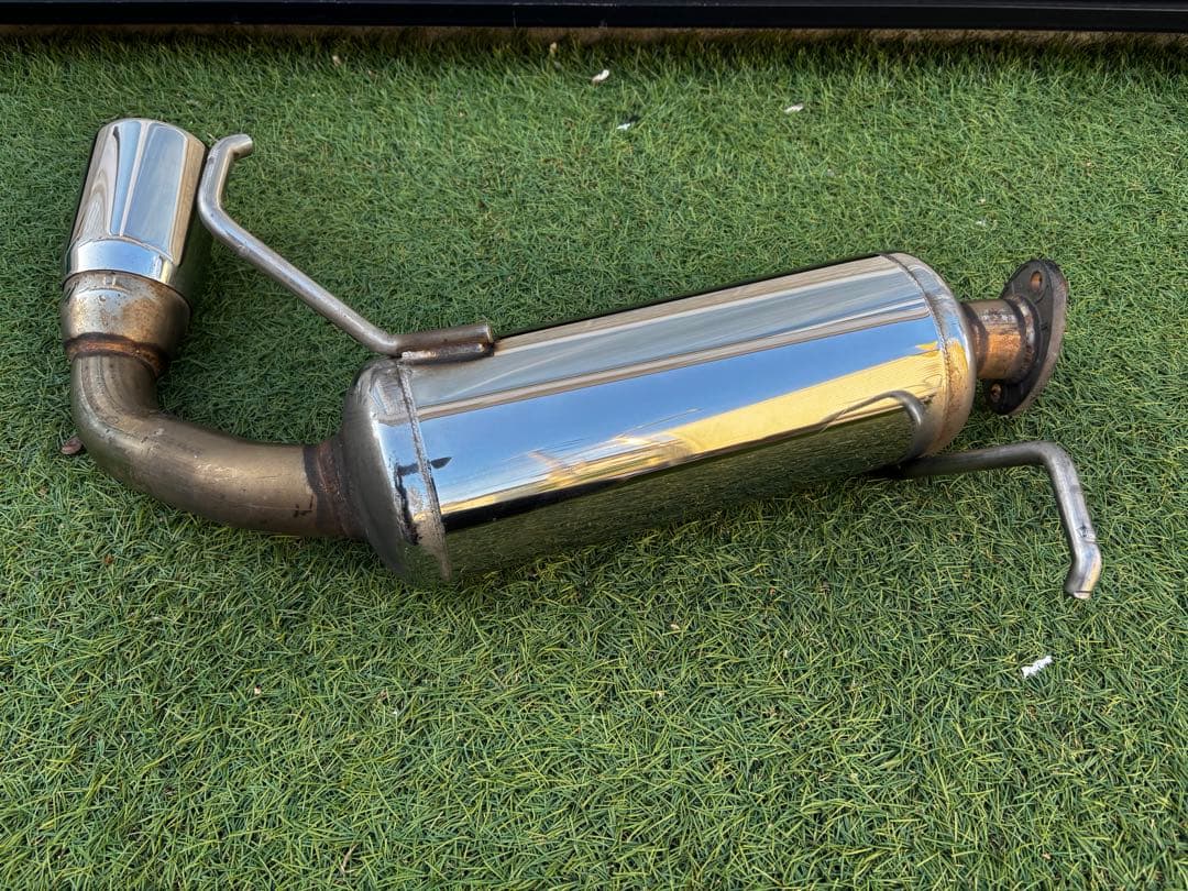 hanaten ジムニー用ステンレススチール シングル出しマフラー