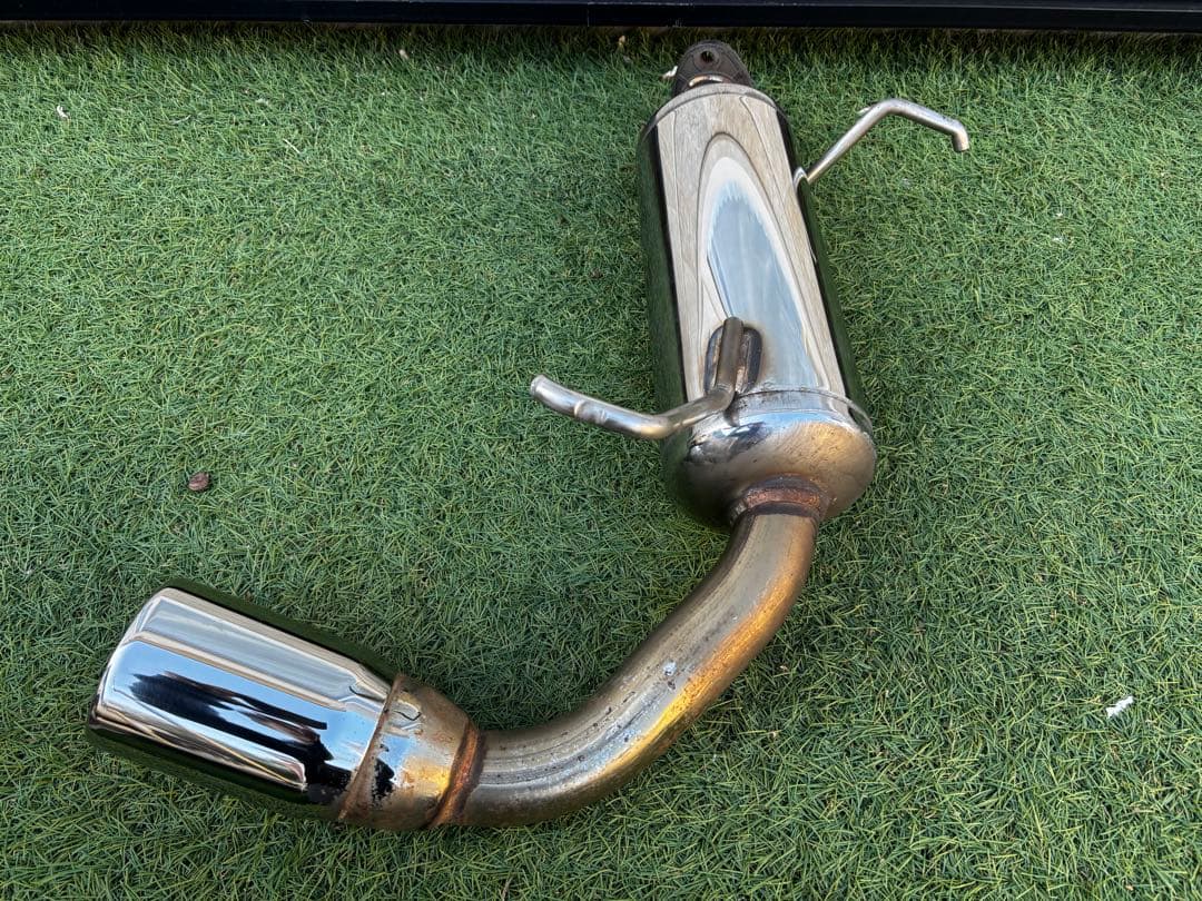 hanaten ジムニー用ステンレススチール シングル出しマフラー