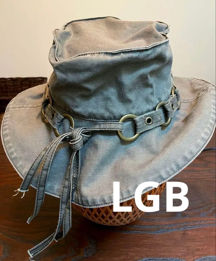 LGBルグランブルー⭐︎レア 00s サファリハット　美品　未使用に近い