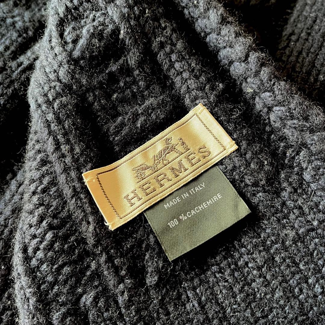 HERMES エルメス ⭐︎ シェーヌダンクル マフラー ニットマフラー