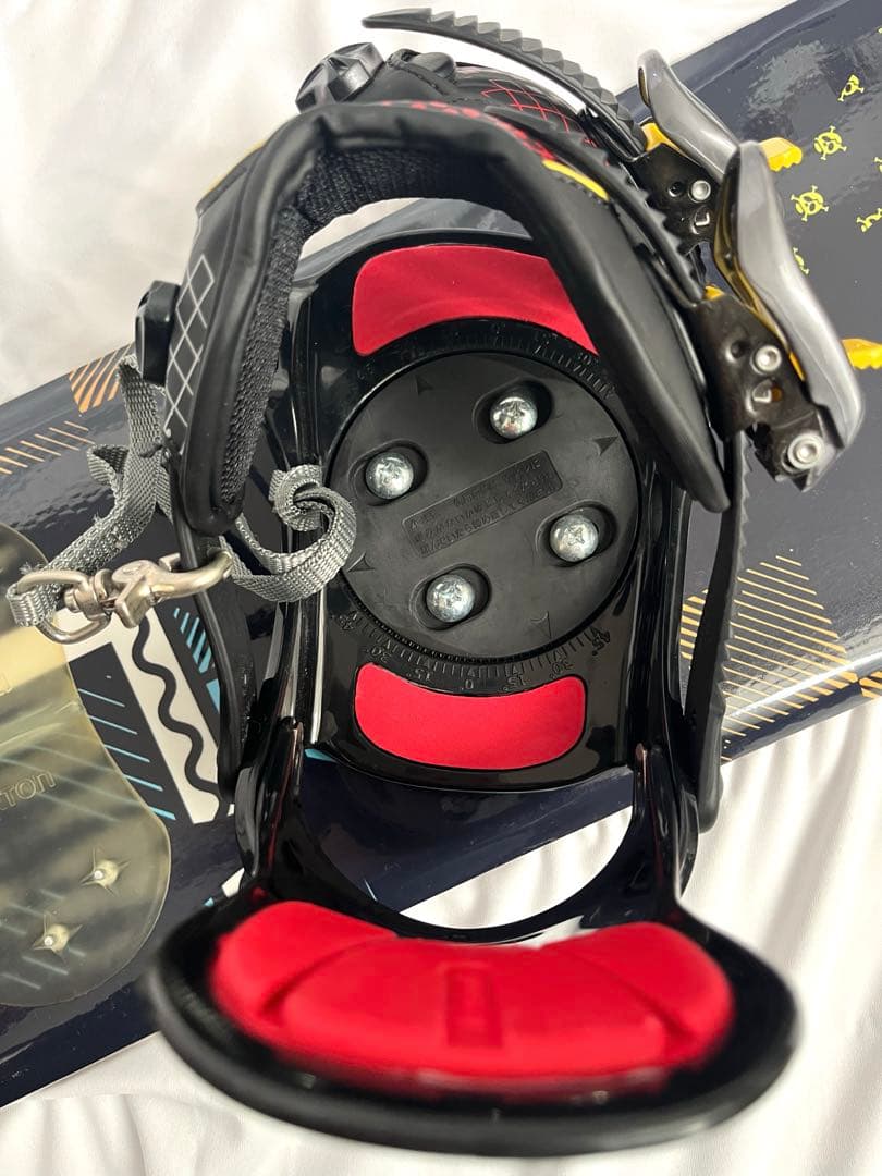 IGNIO 90スノーボードセット　kiss mark ビンディング　キッズ