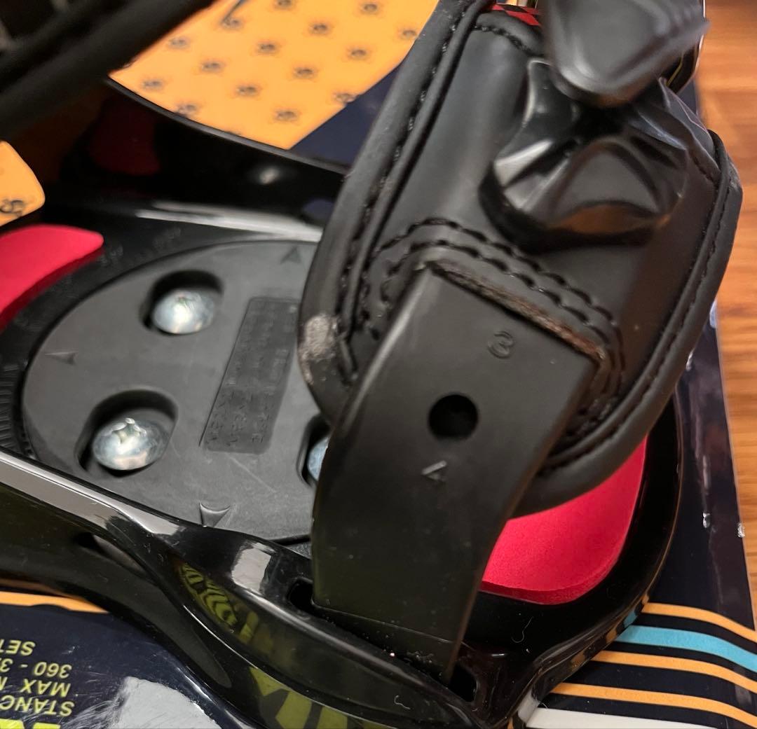 IGNIO 90スノーボードセット　kiss mark ビンディング　キッズ