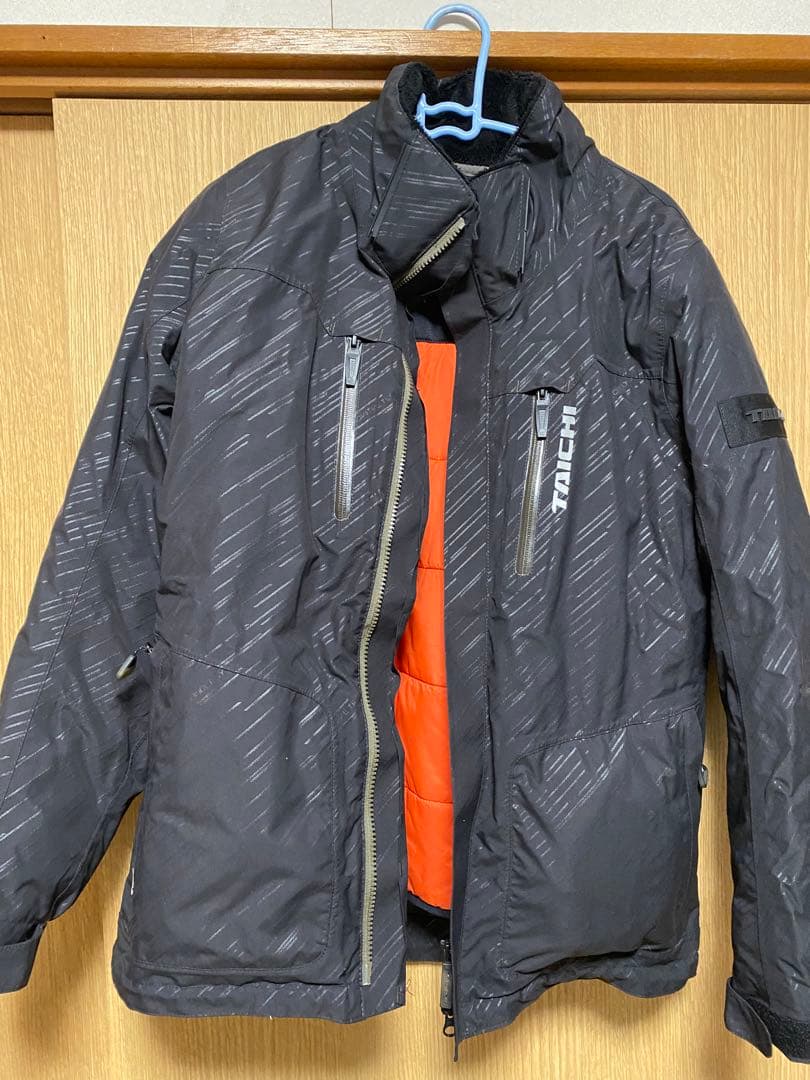 TAICHI 防水ジャケット 冬用バイク　Lサイズ（パット入り