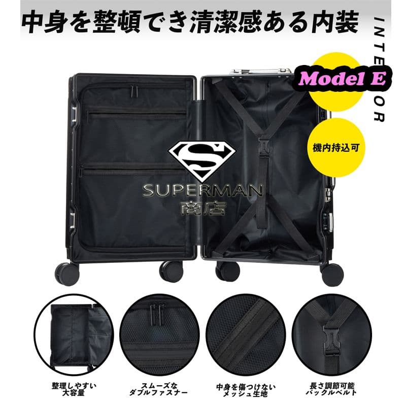 スーツケース キャリーケース L サイズ suicase vali バッグ E