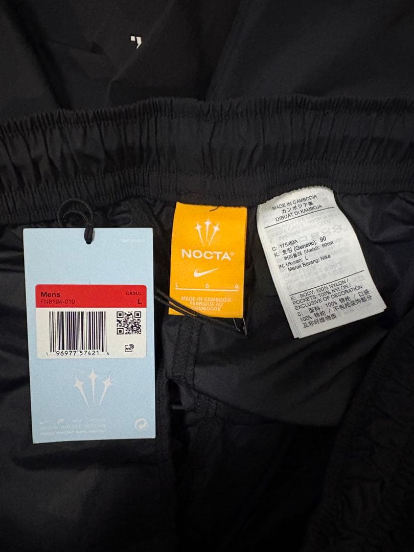 H*♡様 NIKE NOCTA ブラック ショートパンツ Lサイズ