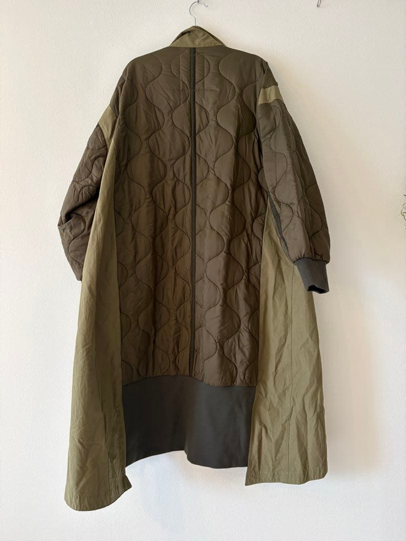 【etsinta/エシンタ】切替マキシミリタリーコート