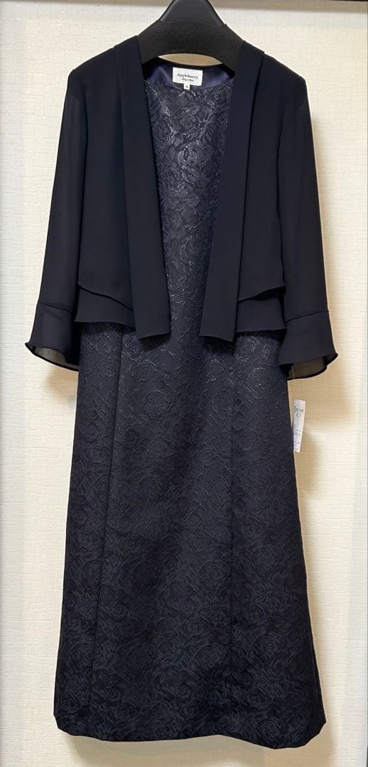 東京ソワール　マザーズドレス　ゲストドレス　カバーアップ付きワンピース9号