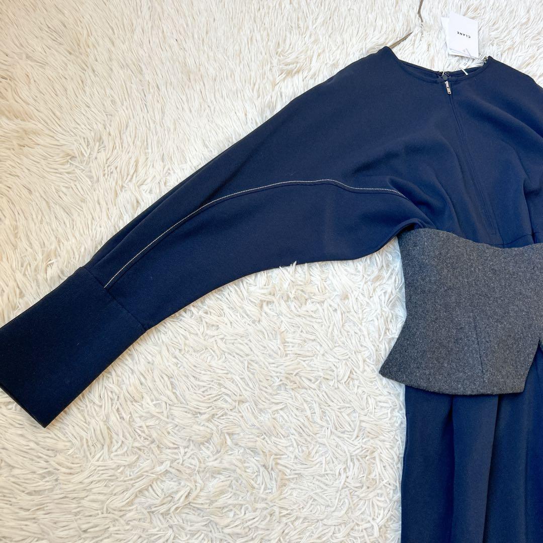 広瀬すずさん着用✨CLANE クラネ　未使用 ウールビスチェオールインワン