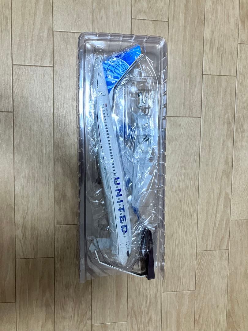 ユナイテッド航空　模型　デスクトップモデル
